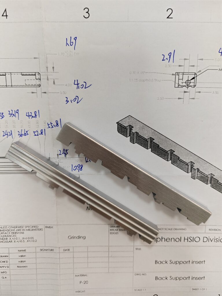 back support insert - Jigs - CNC Machining Parts, Stamping & Plastic Molds Manufacturer | SkyPu